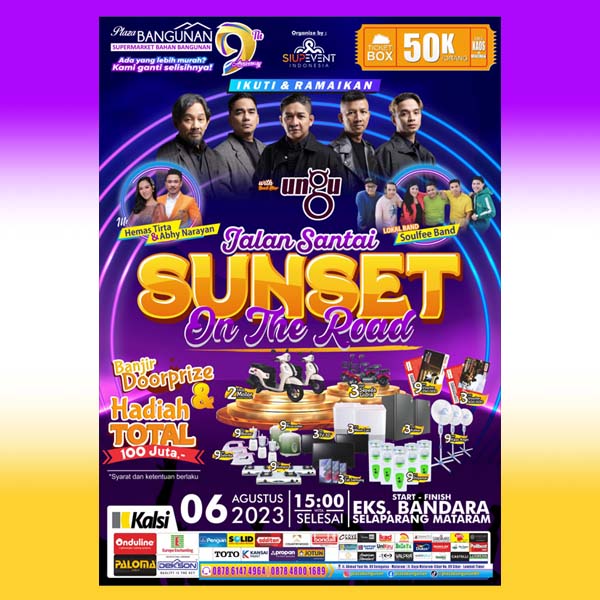 Tiket - Sunset On The Road