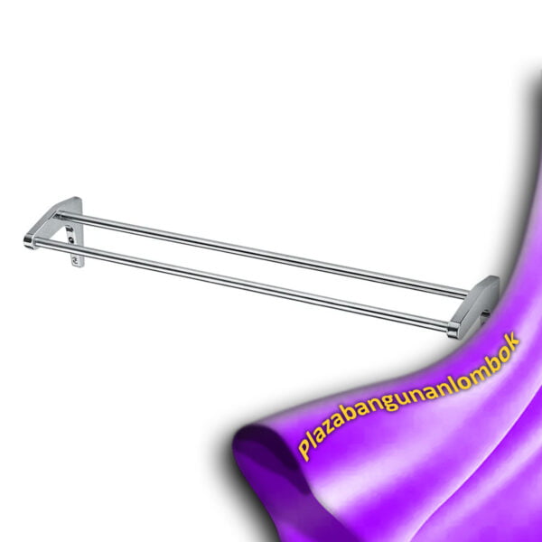 TS113W Double Towel Bar 